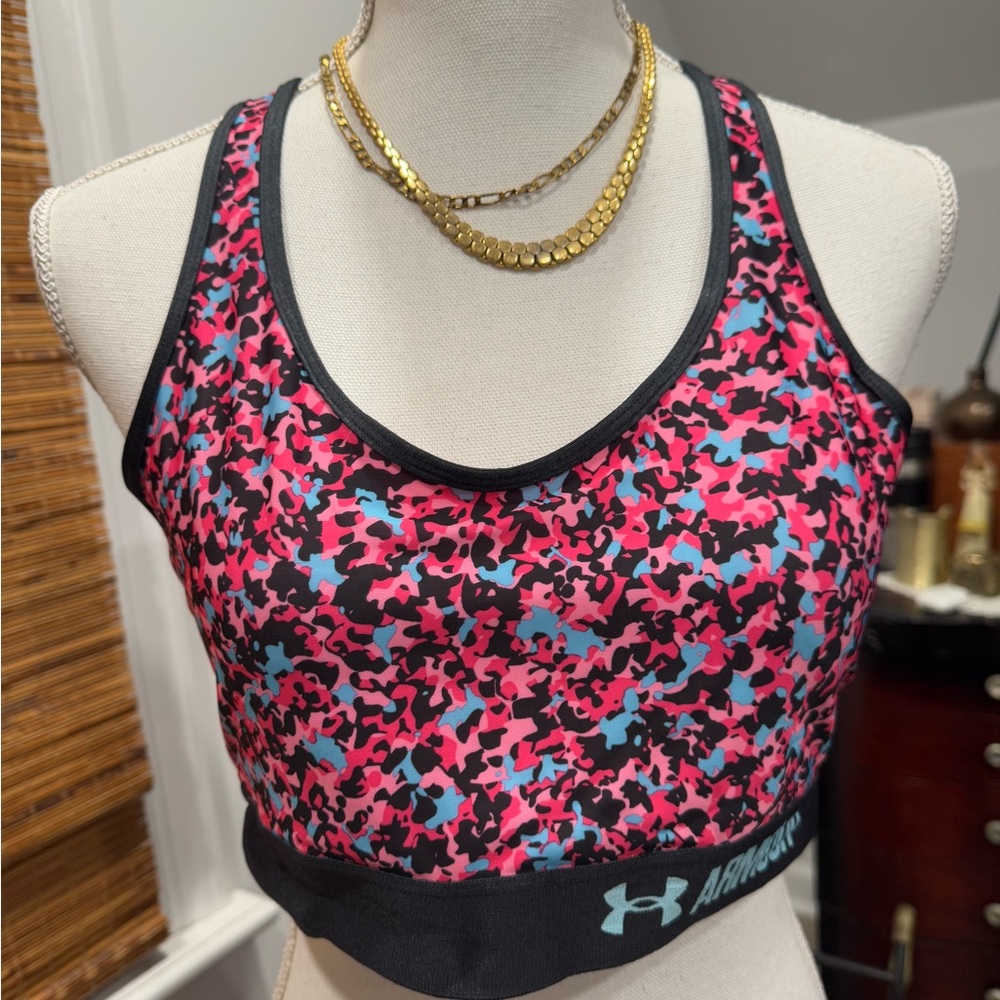 UNDER ARMOUR CAMOUFLAGE SPORTS BRA